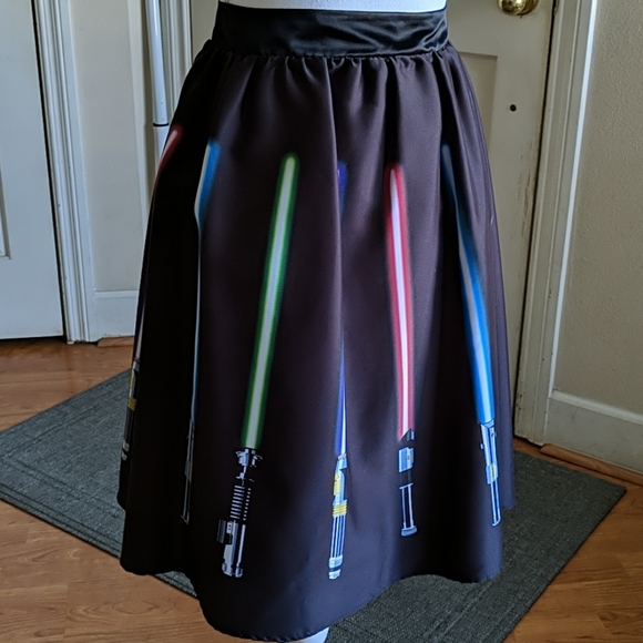her universe lightsaber skirt